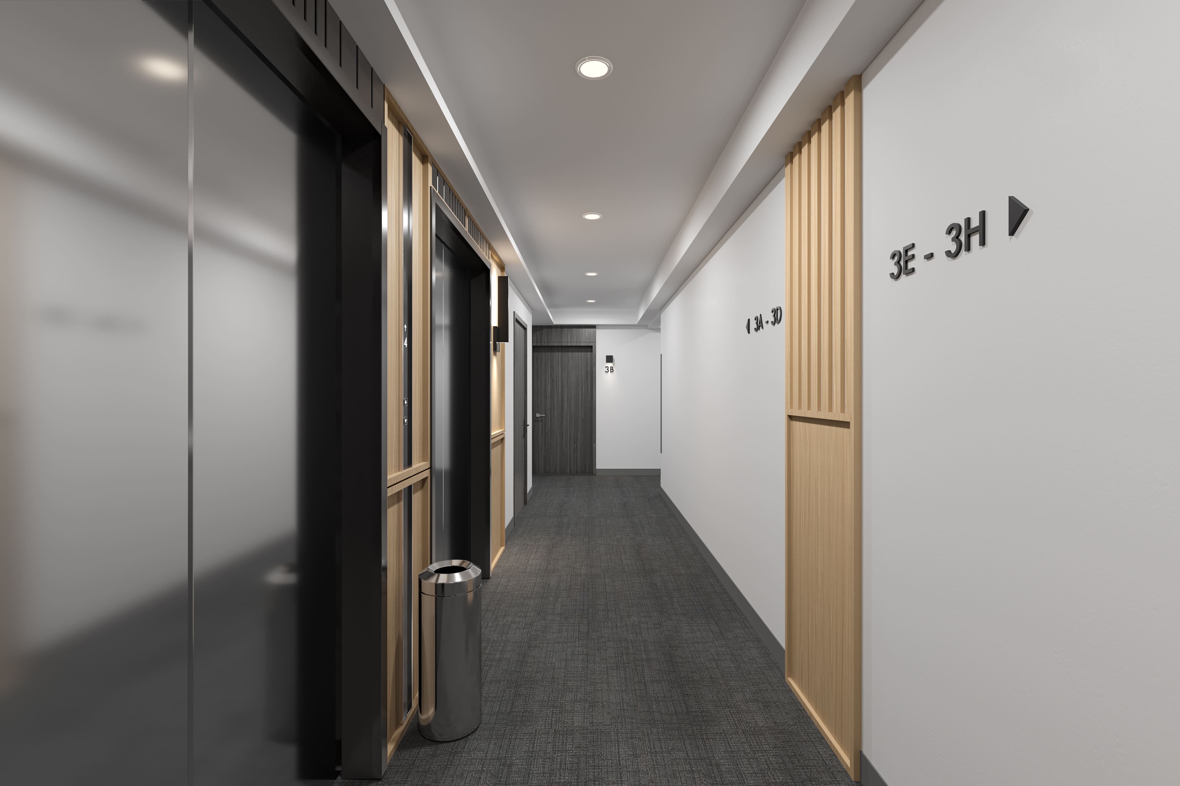 130 East 177th Street, Unit 10B Bronx, NY 10453 - Photo 17 of 18 a view of hallway with stairs