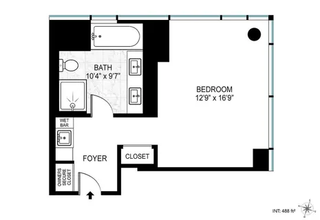 $790,000 | 246 Spring Street, Unit 3503 | Hudson Square