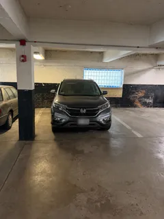 a car parked in a parking