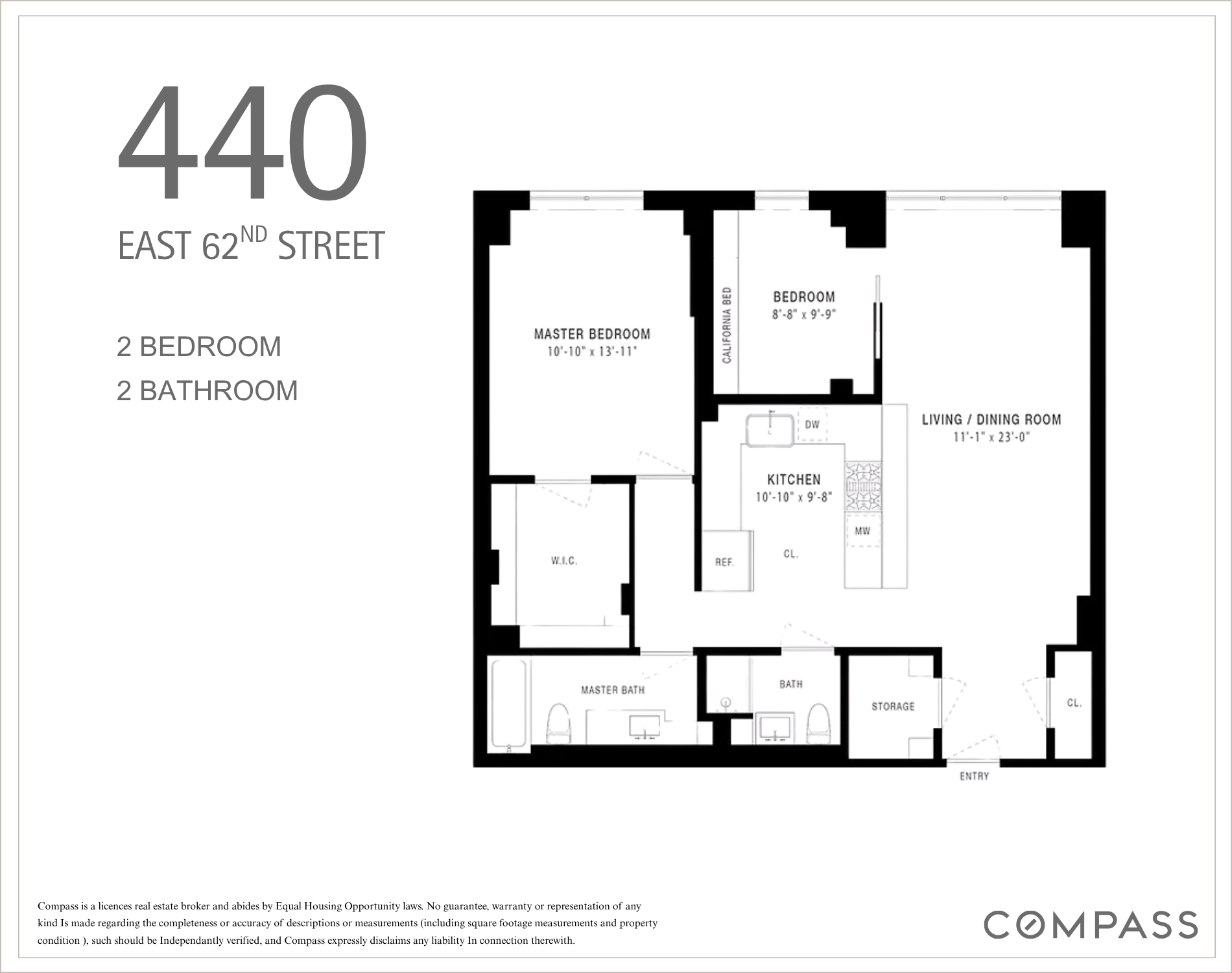 440 East 62nd Street, Unit 20E Manhattan, NY 10065 - Photo 11 of 11 Gallery Image 11