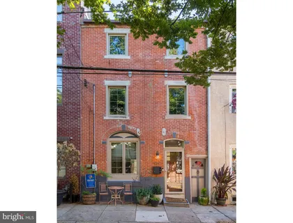 a front view of a building