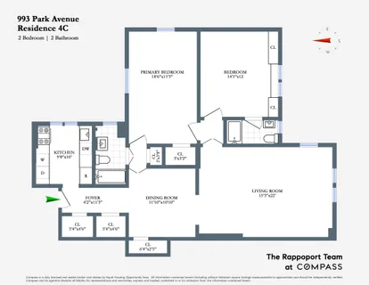 $1,375,000 | 993 Park Avenue, Unit 4C | Upper East Side