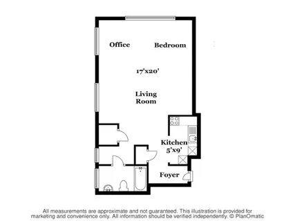 a picture of a floor plan