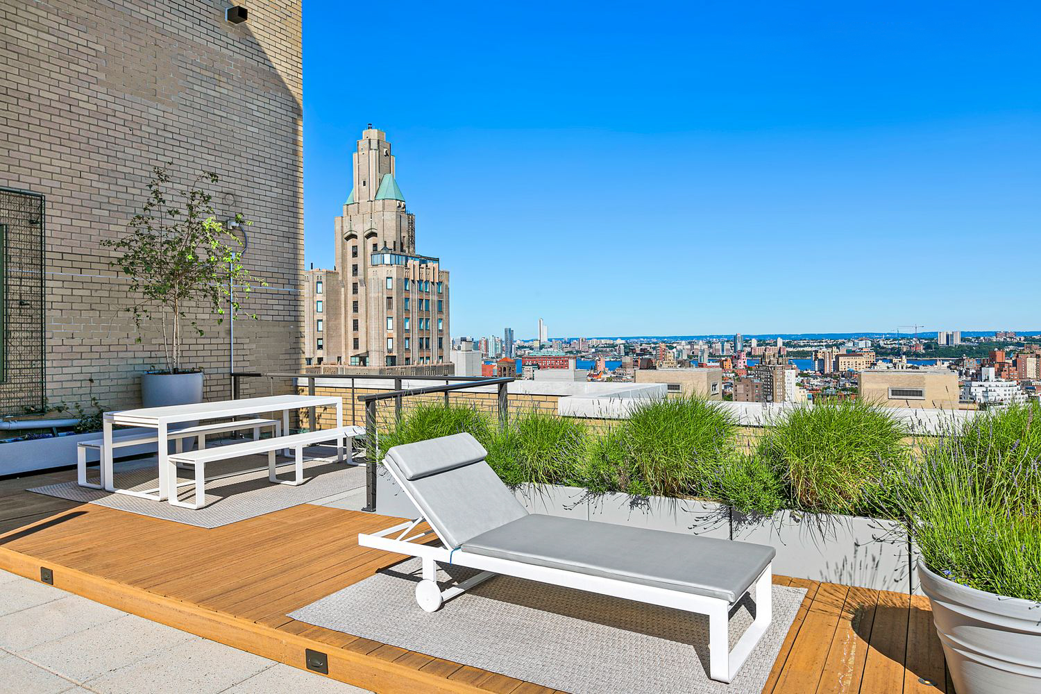 20 East 9th Street, Unit 22C Manhattan, NY 10003 - Photo 20 of 21 a view of a terrace with chairs