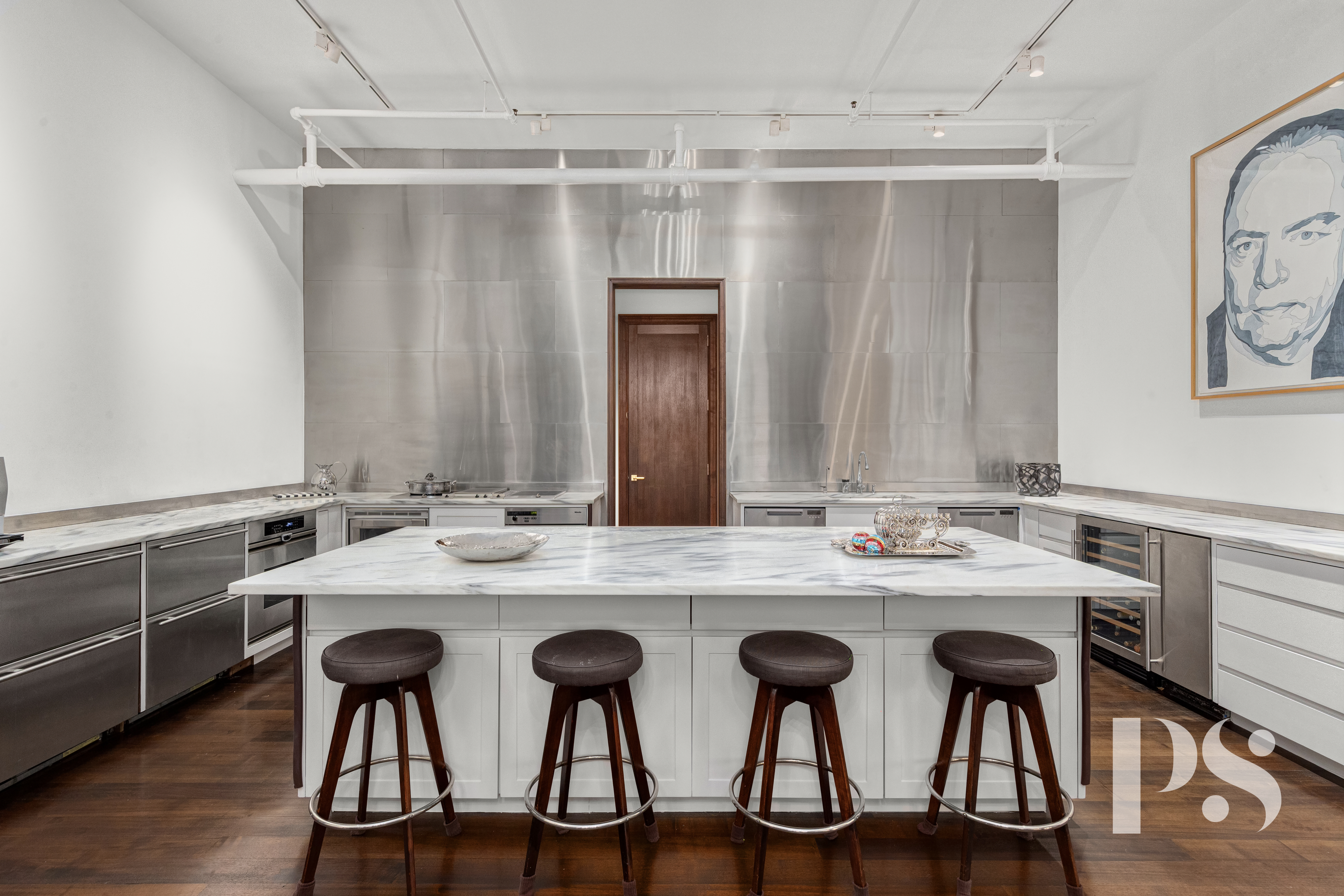 71-73 Bleecker Street, Unit 2E Manhattan, NY 10012 - Photo 8 of 18 a view of a dining room with furniture and wooden floor