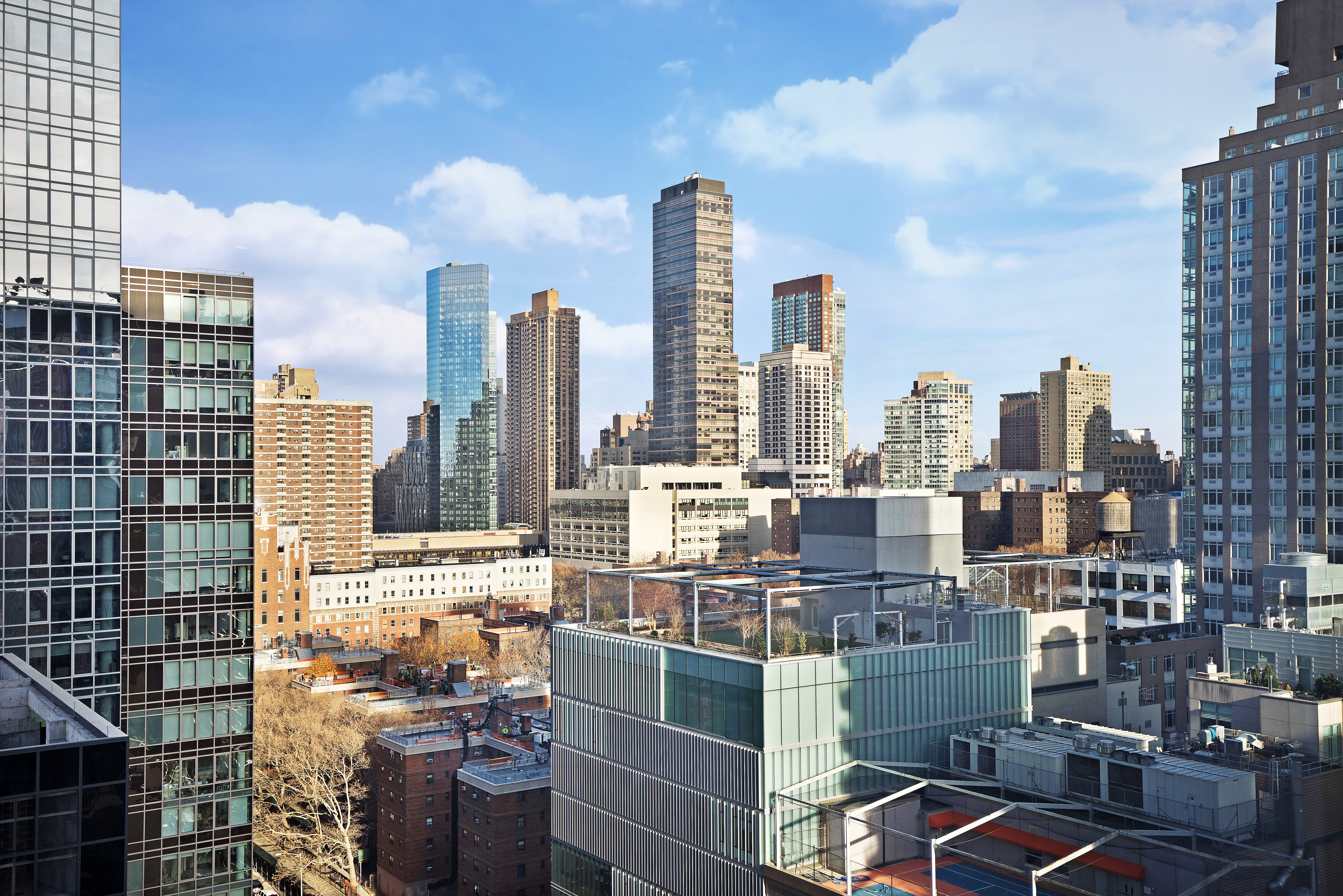 1 West End Avenue, Unit 16B Manhattan, NY 10023 - Photo 7 of 18 a city view with tall buildings