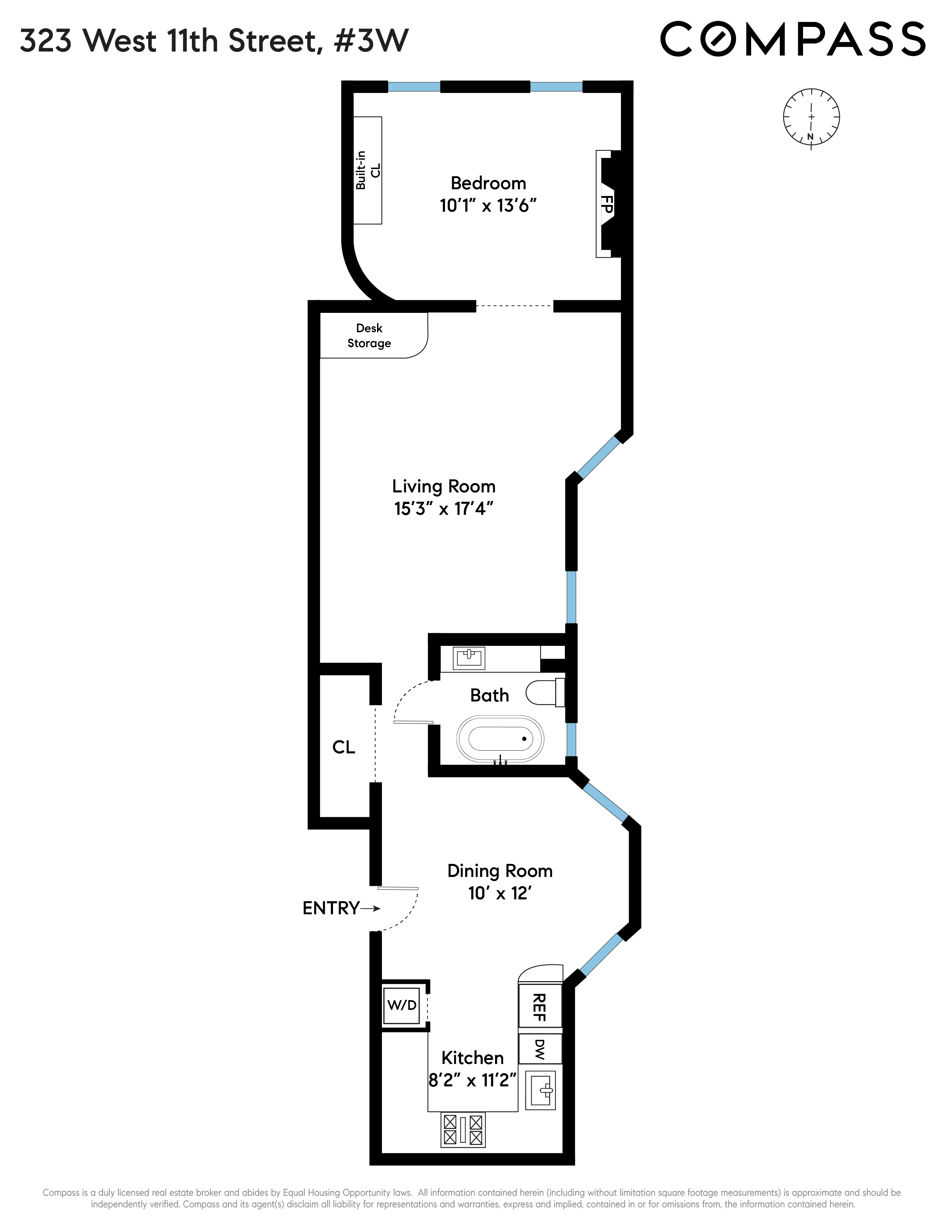 323 West 11th Street, Unit 3W Manhattan, NY 10014 - Photo 10 of 10