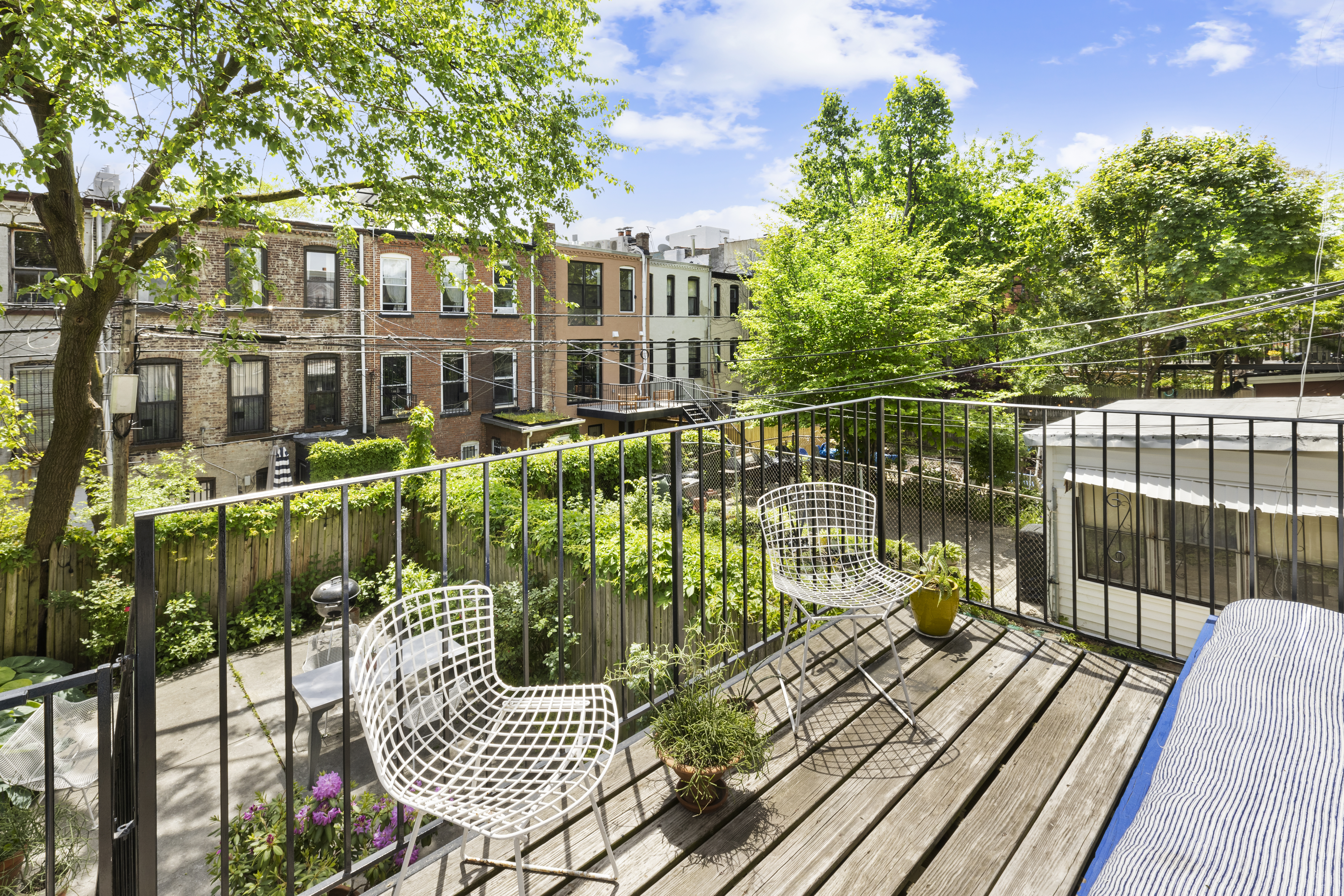 778 Hancock Street, Unit 2 Brooklyn, NY 11233 - Photo 8 of 11 a view of balcony with a potted plant and water view
