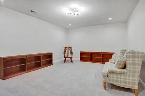 a kitchen with counter top space