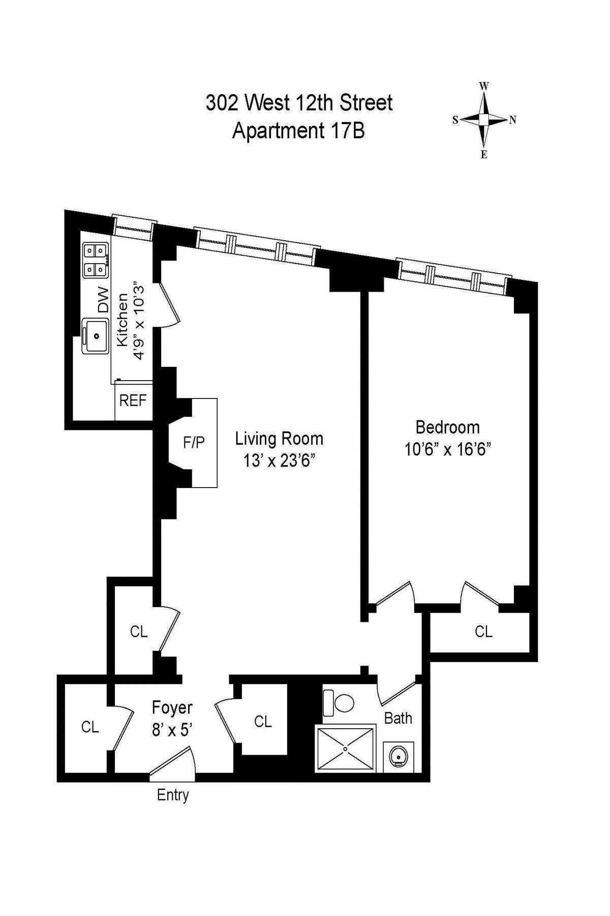 302 West 12th Street, Unit 17B Manhattan, NY 10014 - Photo 16 of 16