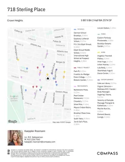 $3,195,000 | 718 Sterling Place | Crown Heights