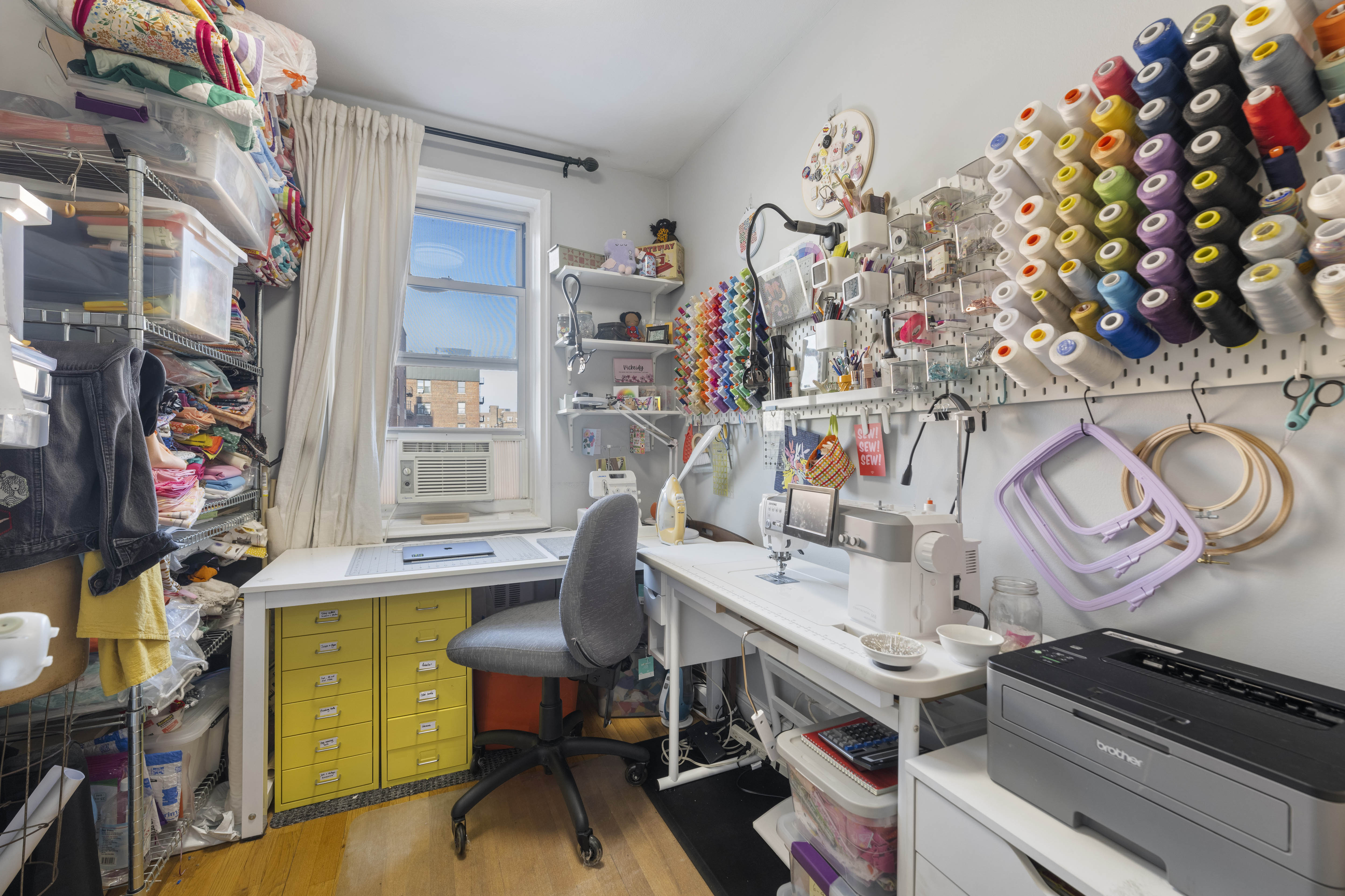 3475 Greystone Avenue, Unit 7B Bronx, NY 10463 - Photo 5 of 13 a storage room with lots of clutter and cabinets