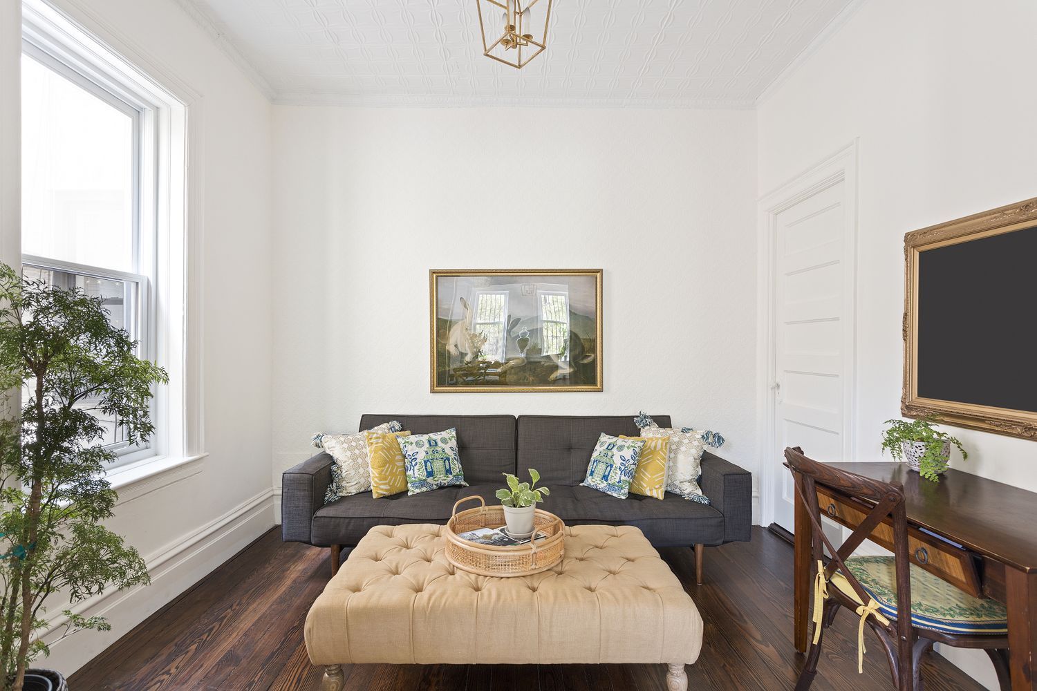 474 Prospect Place, Unit 3 Brooklyn, NY 11238 - Photo 3 of 11 a view of a dining room with furniture window and wooden floor