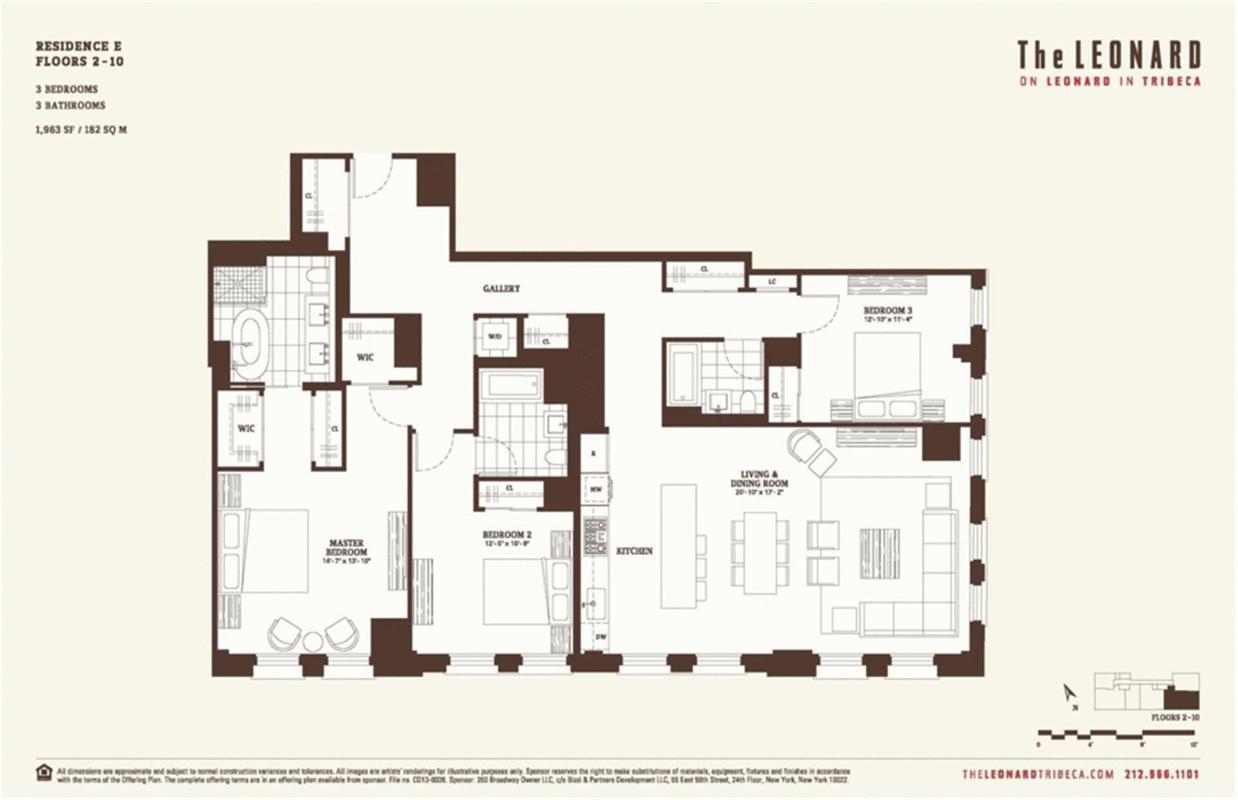 101 Leonard Street, Unit 5E Manhattan, NY 10013 - Photo 7 of 7