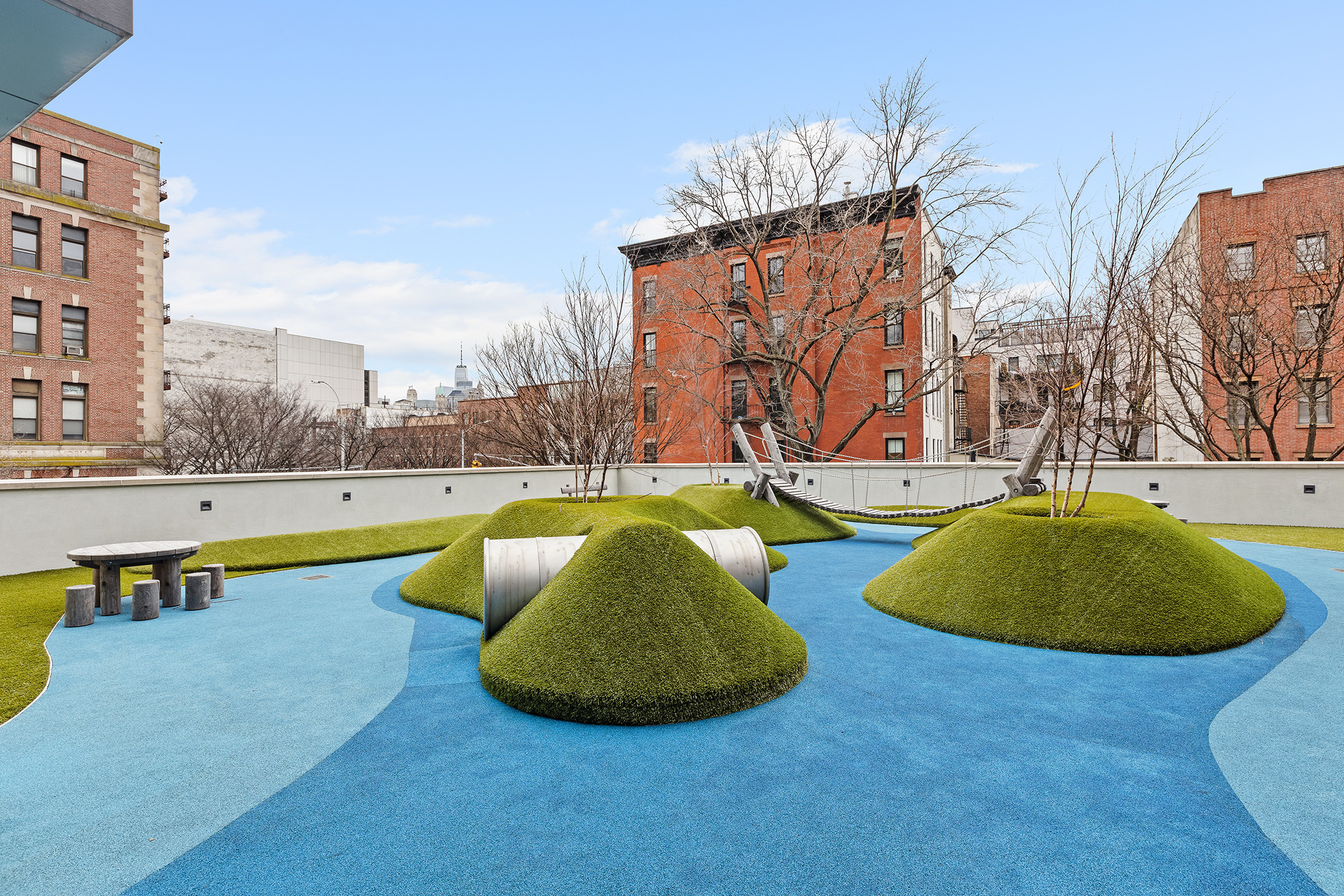 347 Henry Street, Unit 5B Brooklyn, NY 11201 - Photo 18 of 25 a view of swimming pool with outdoor seating and yard