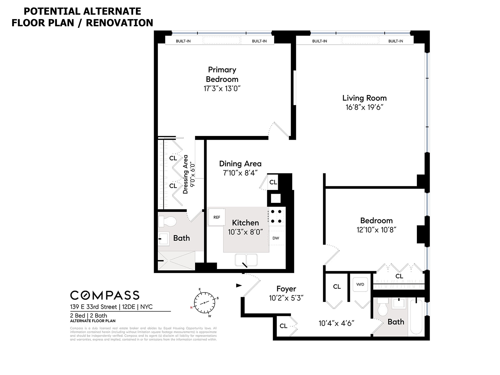 139 East 33rd Street 12DE Kips Bay New York NY 10016