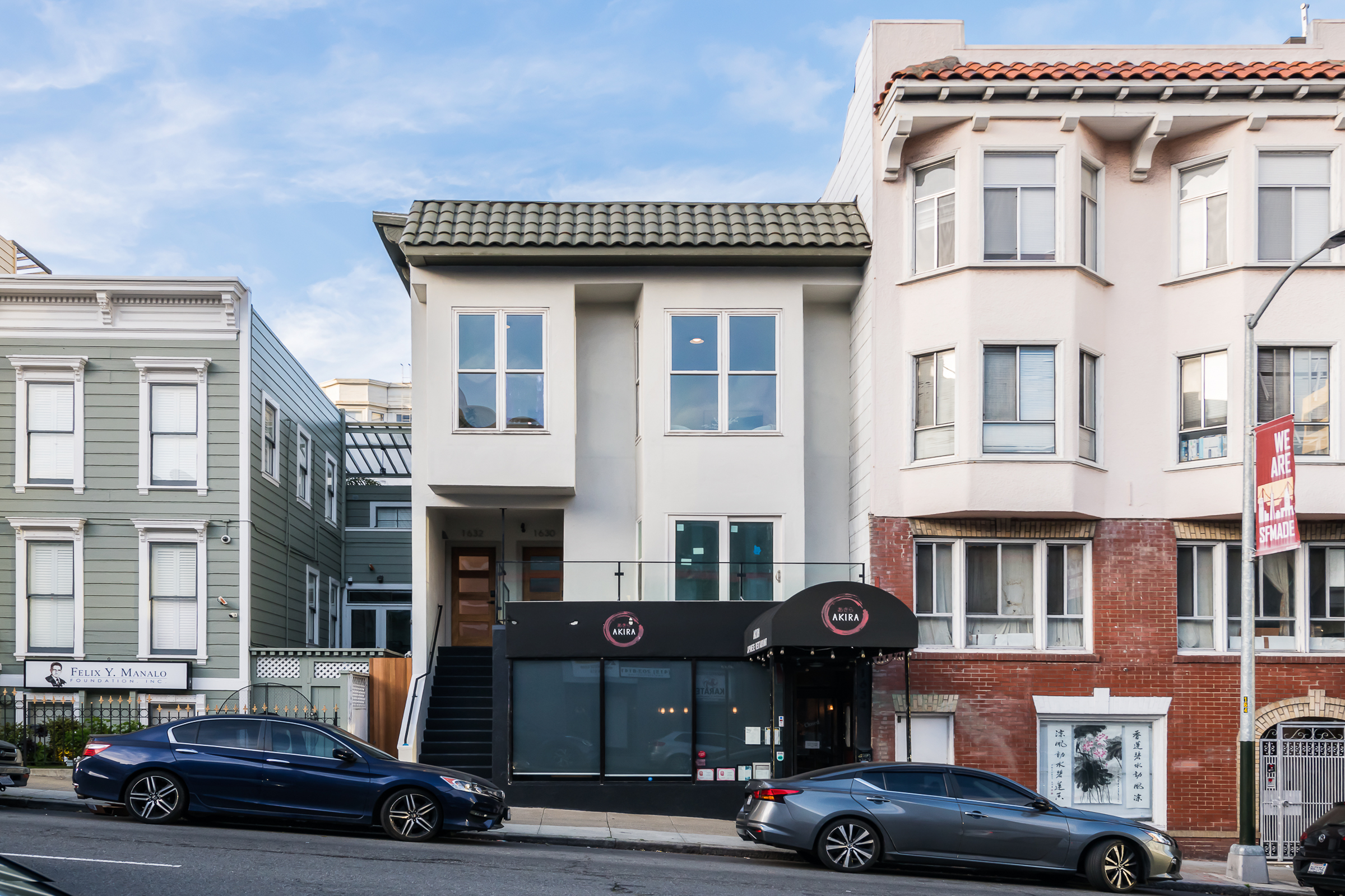 1634 Bush Street San Francisco, CA 94109 - Photo 2 of 2 a car parked in front of a building