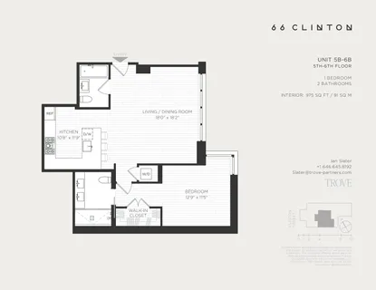 $1,500,000 | 66 Clinton Street, Unit 5B | Lower East Side