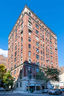 a front view of a building