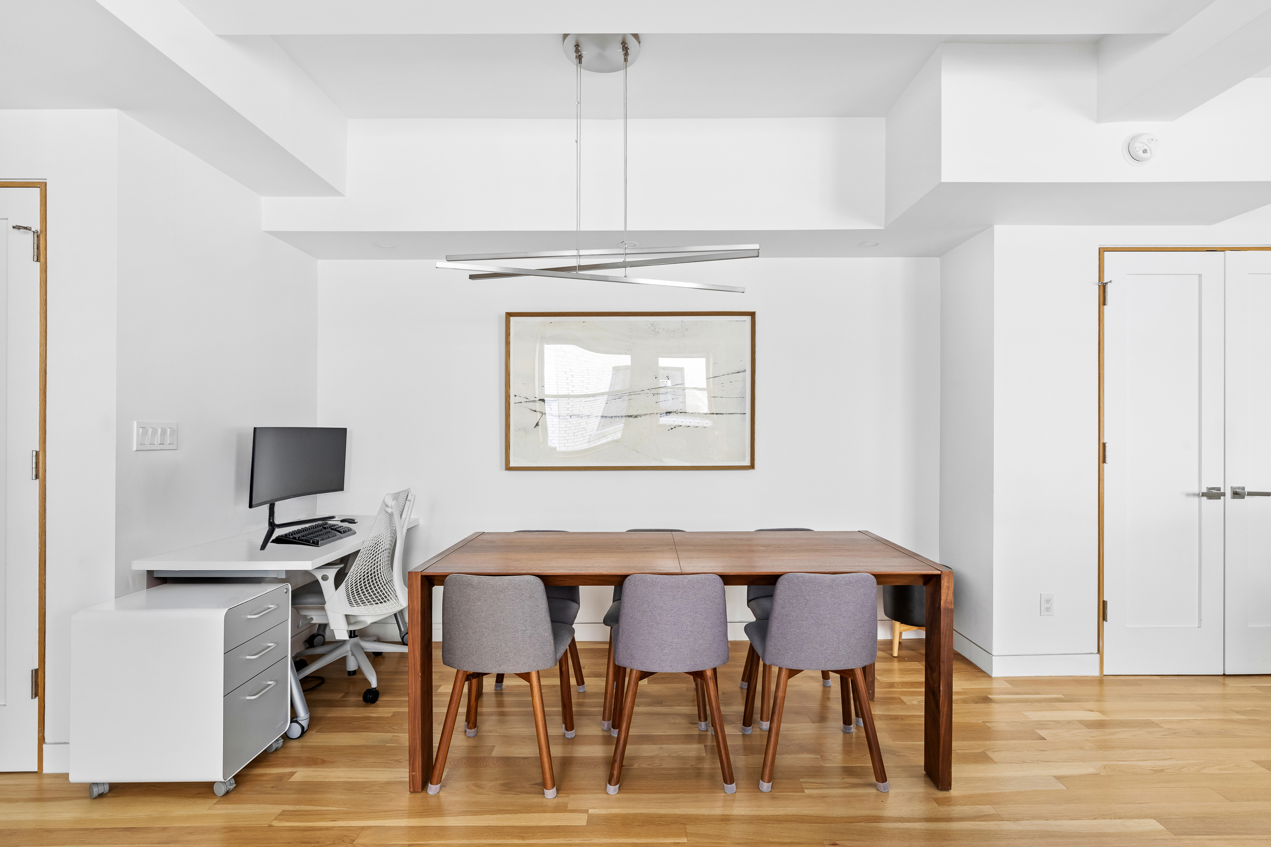 240 West 98th Street, Unit 8D Manhattan, NY 10025 - Photo 4 of 12 a view of a workspace with furniture