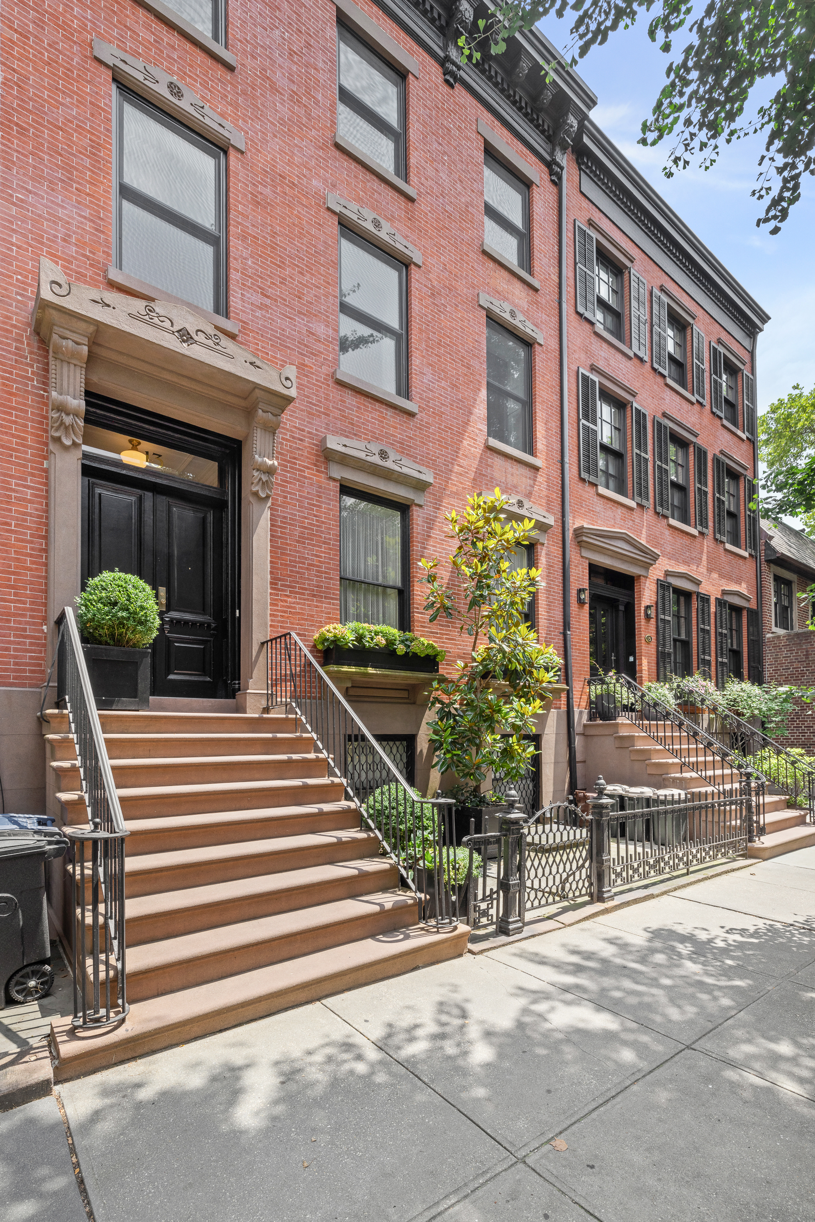 13 Garden Place, Unit B Brooklyn, NY 11201 - Photo 16 of 22 a view of a building with a yard
