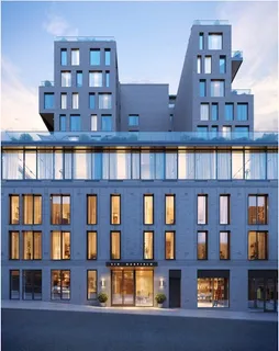a view of front door of residential houses