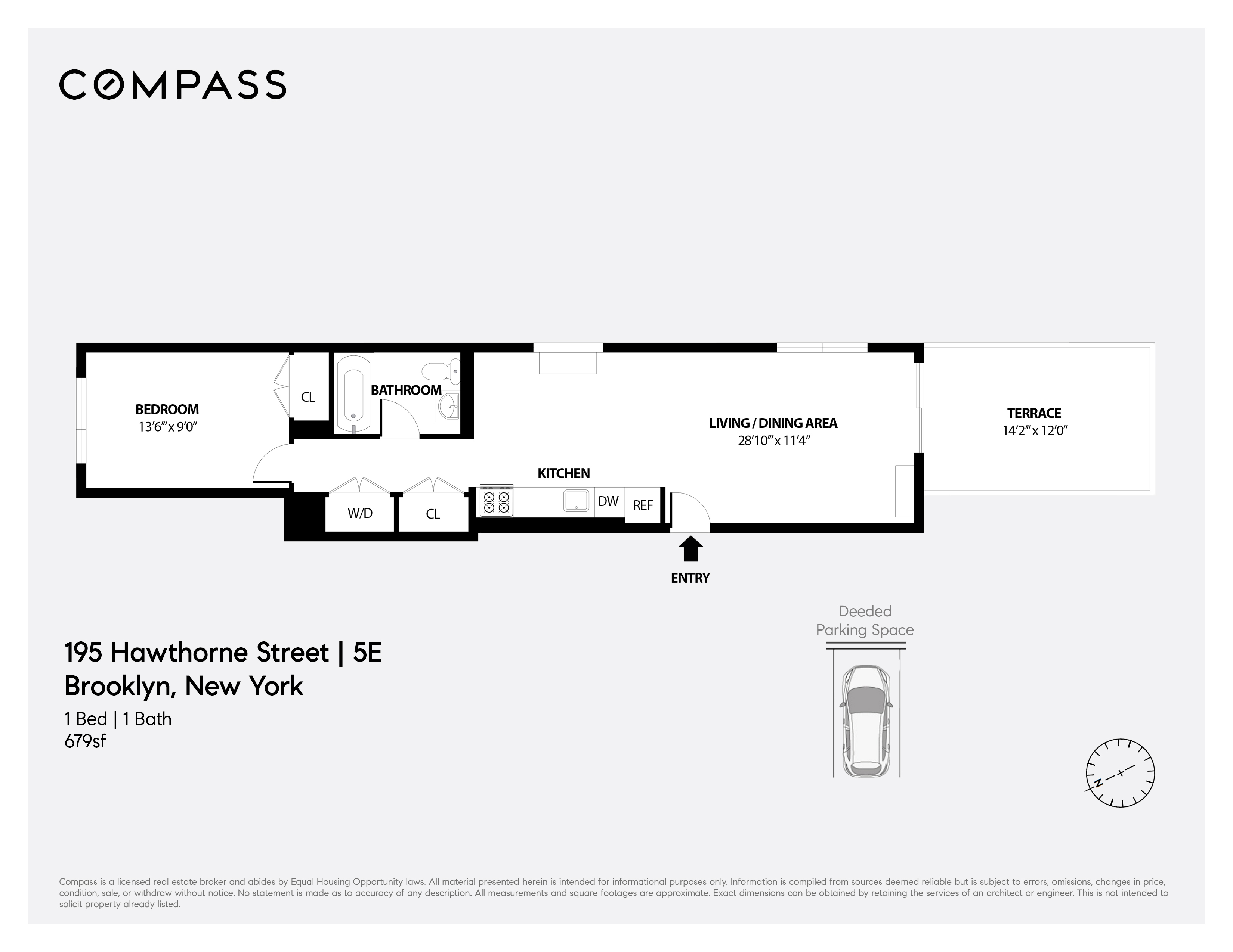 195 Hawthorne Street, Unit 5E Brooklyn, NY 11225 - Photo 22 of 22 Gallery Image 22