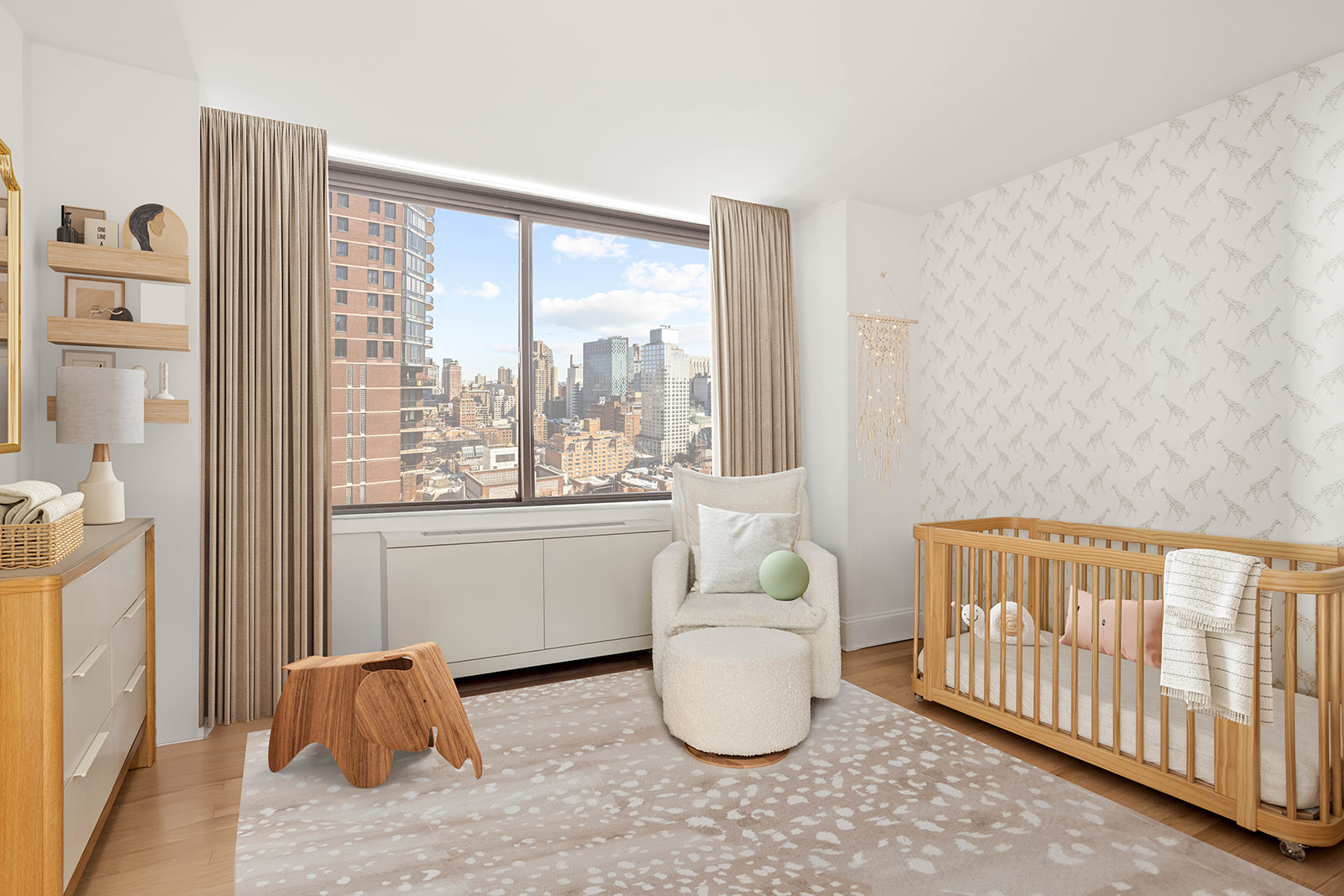 300 East 64th Street, Unit 26B Manhattan, NY 10065 - Photo 12 of 26 a bedroom with furniture and a window