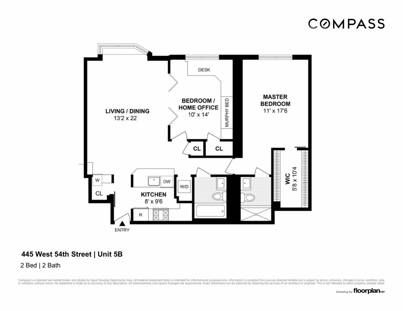 445 West 54th Street, Unit 5B Manhattan, NY 10019 - Photo 11 of 11