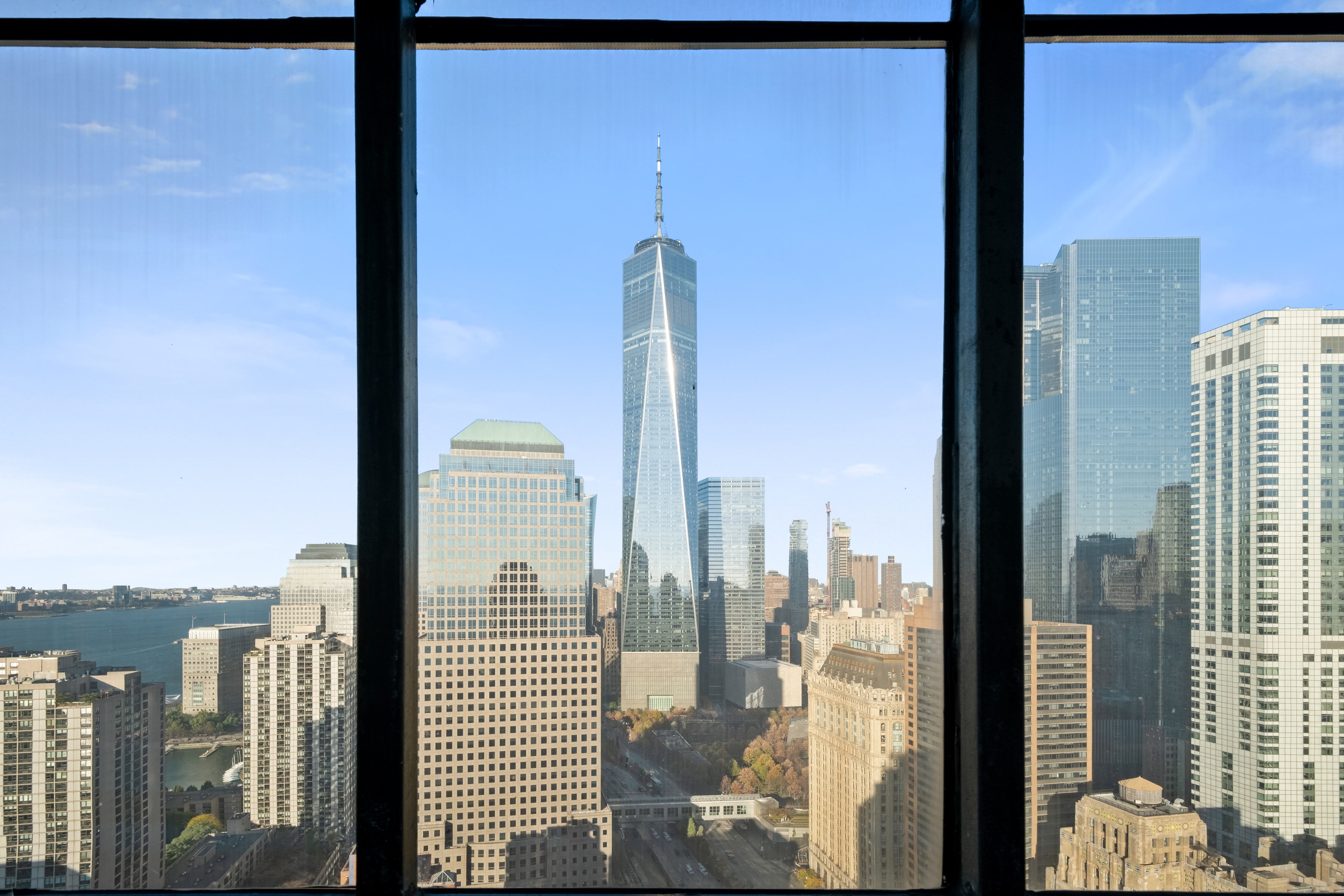 200 Rector Place, Unit 16F Manhattan, NY 10280 - Photo 22 of 25 a view of a city from a balcony
