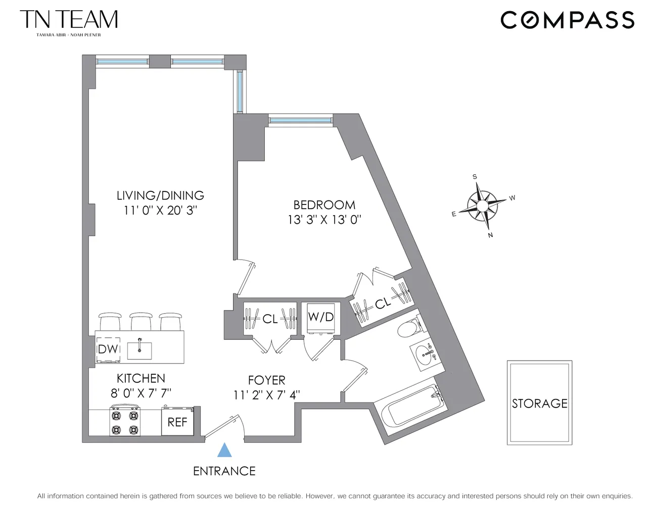 $799,000 | 111 Montgomery Street, Unit 6K | Crown Heights