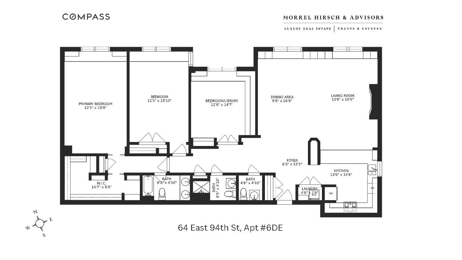 64 East 94th Street, Unit 6DE Manhattan, NY 10128 - Photo 15 of 15