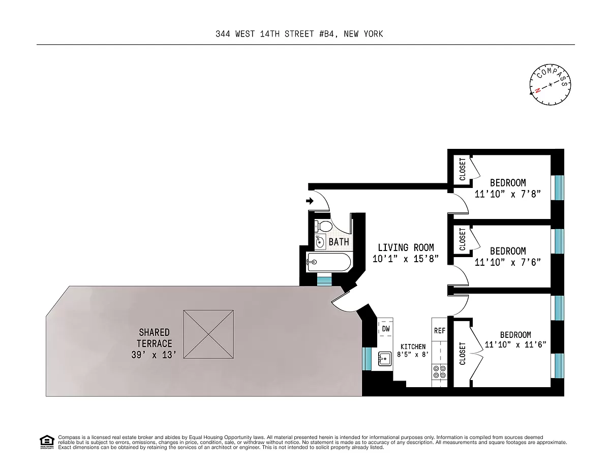 344 West 14th Street, Unit B4 Manhattan, NY 10014 - Photo 5 of 5