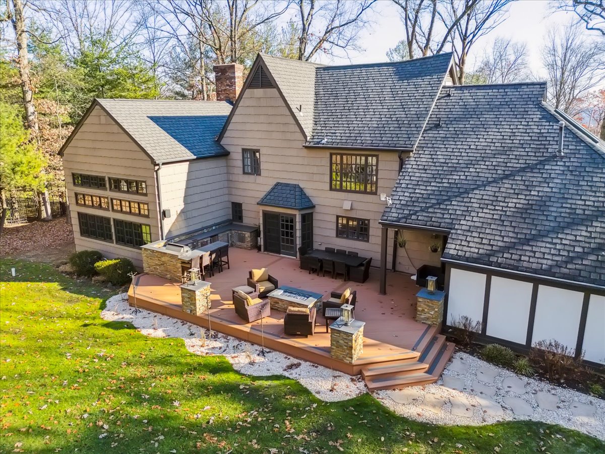 Johnston Drive Watchung, NJ 07069 - Photo 57 of 85 a view of a house with backyard and sitting area