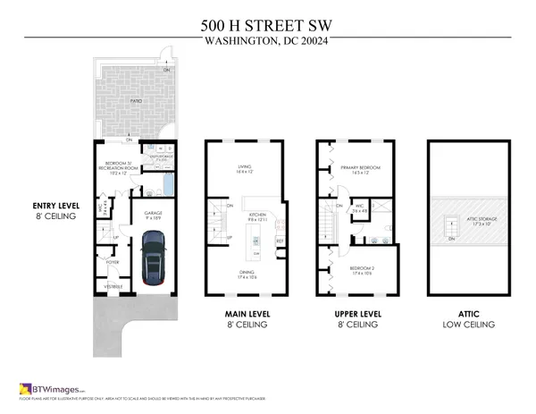 $1,100,000 | 500 H Street Southwest, Washington, DC 20024