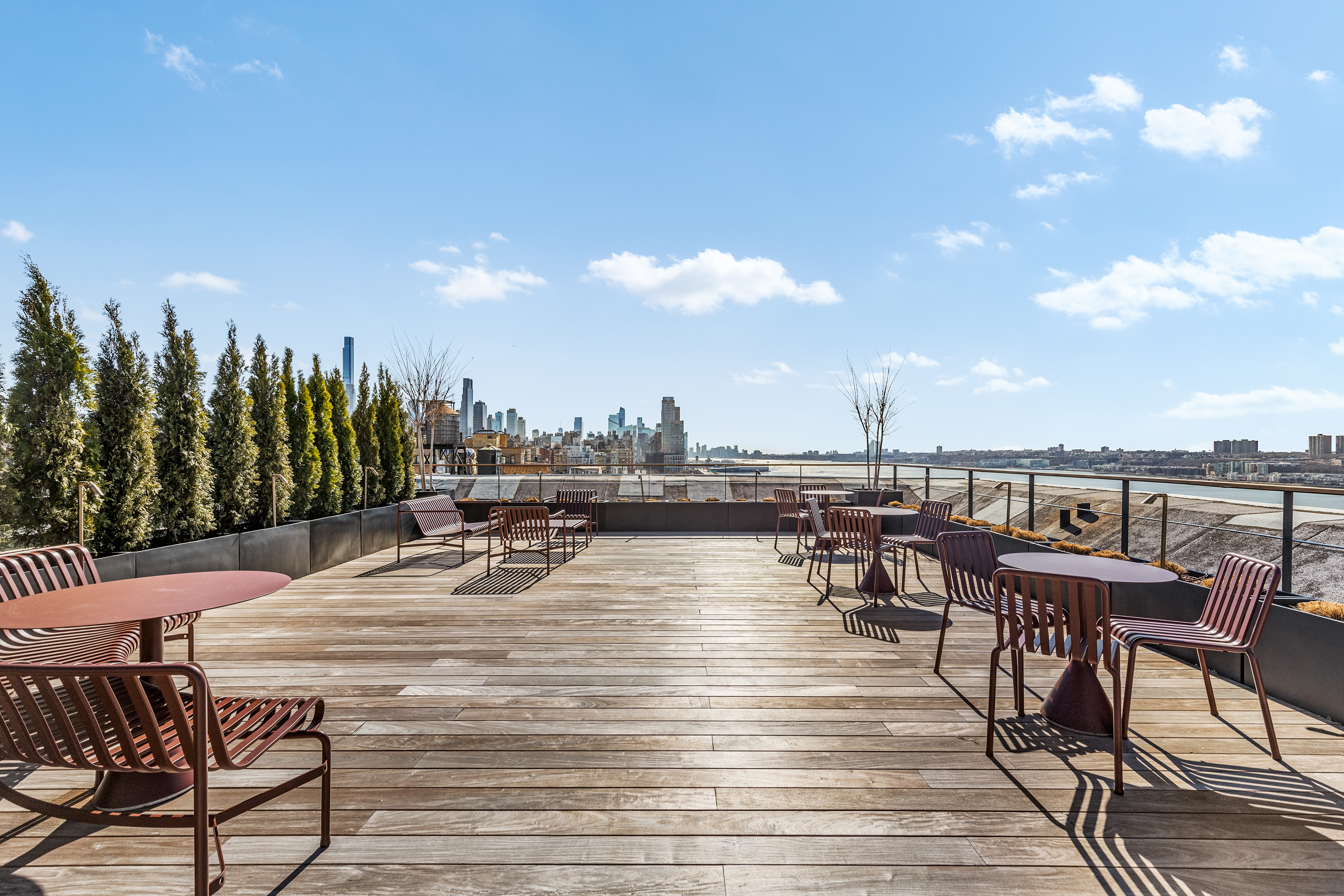 131 Riverside Drive, Unit 2C Manhattan, NY 10024 - Photo 13 of 17 a outdoor view with a sitting space