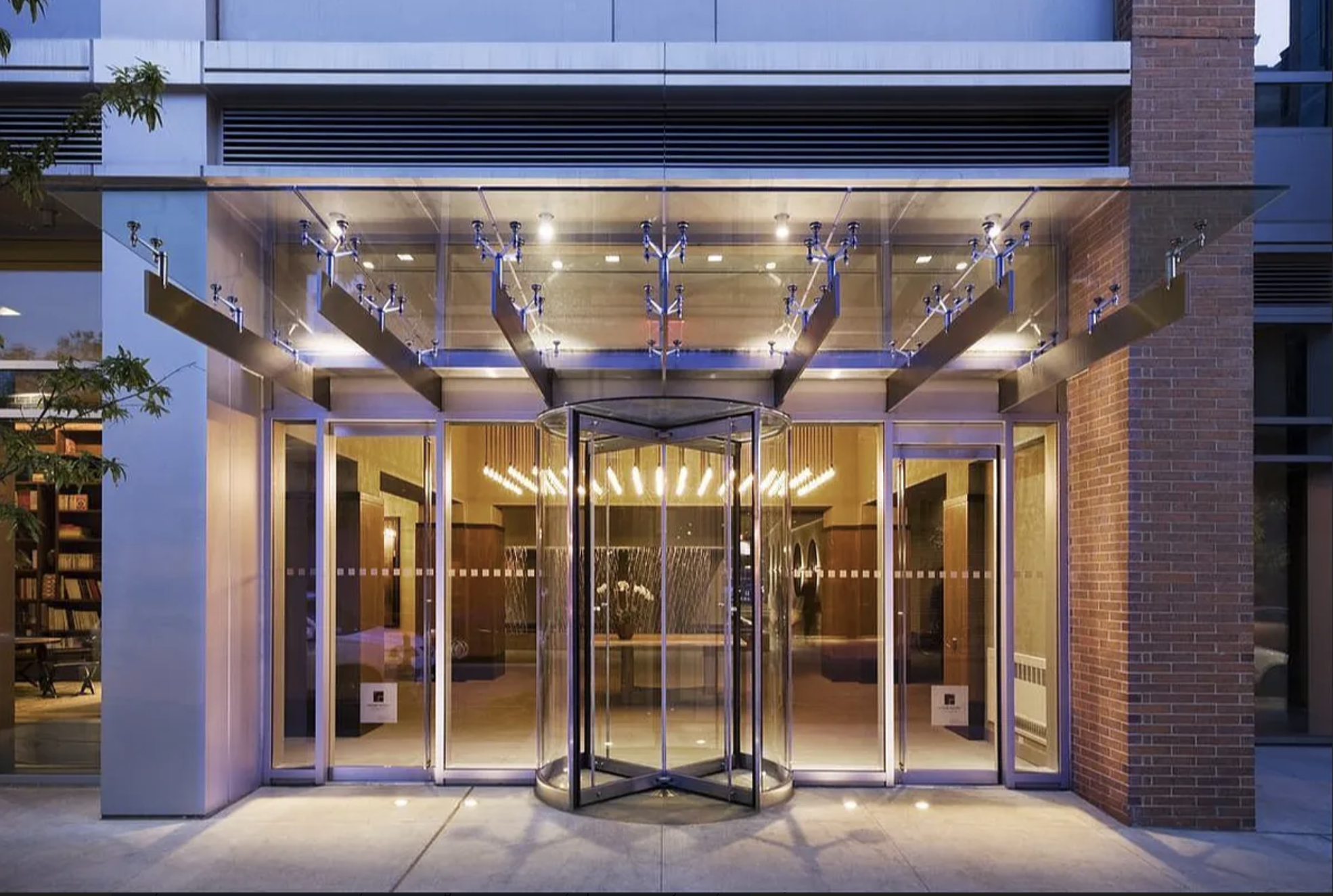 450 West 17th Street, Unit 1811 Manhattan, NY 10011 - Photo 9 of 14 a view of a building with a large window