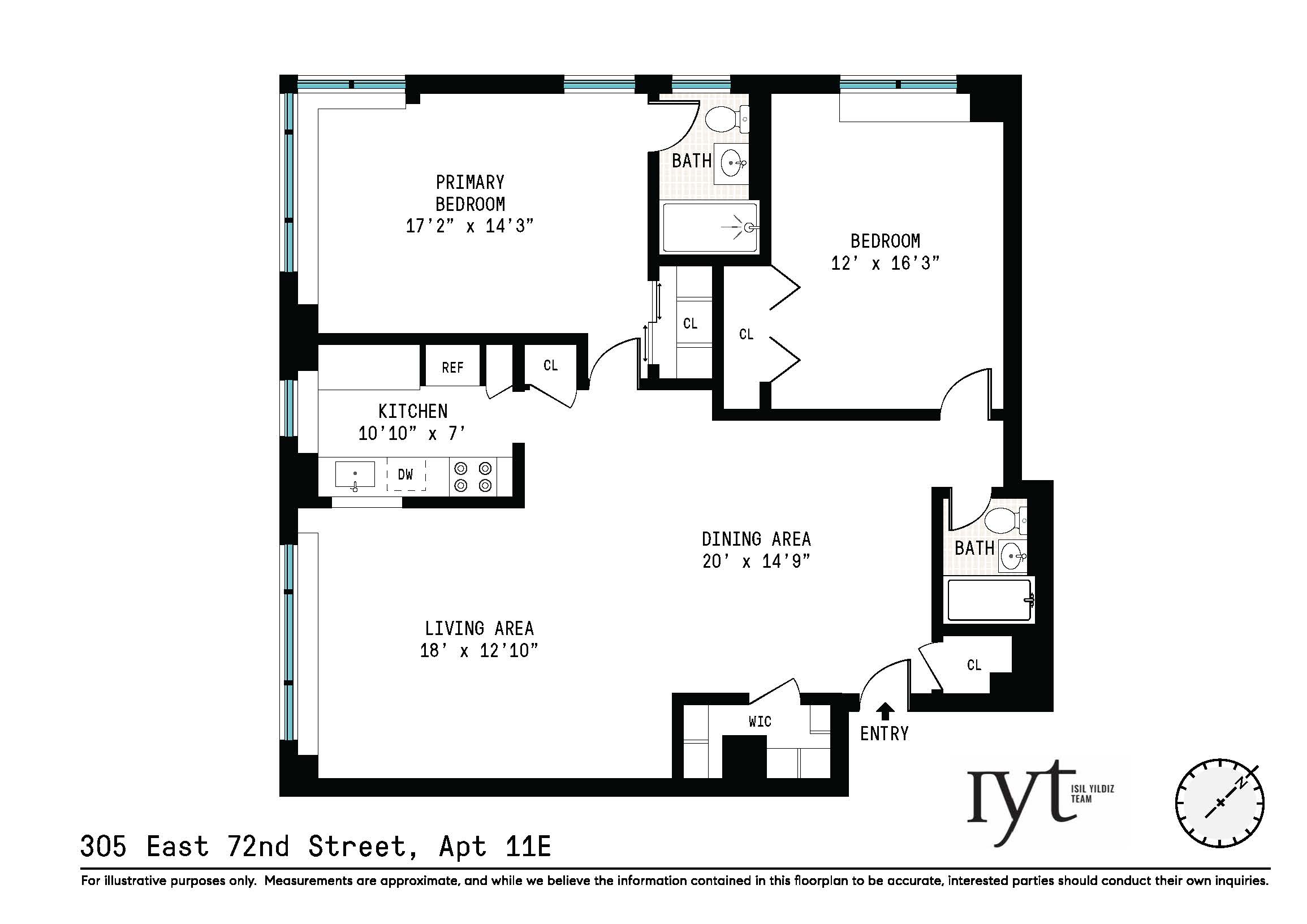 305 East 72nd Street, Unit 11E Manhattan, NY 10021 - Photo 13 of 13