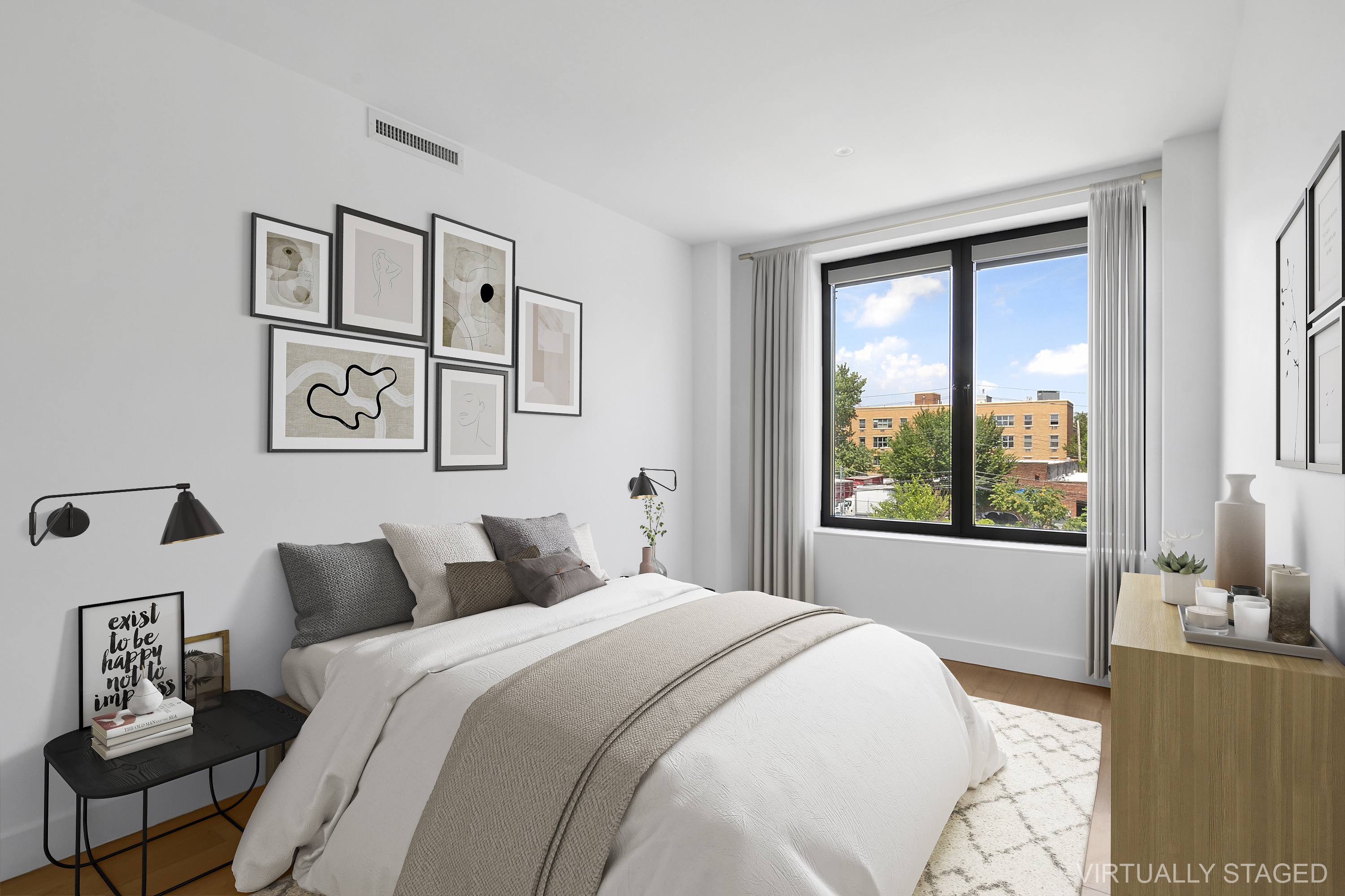 162 Beard Street, Unit 2 Brooklyn, NY 11231 - Photo 9 of 11 a bedroom with a bed and a window