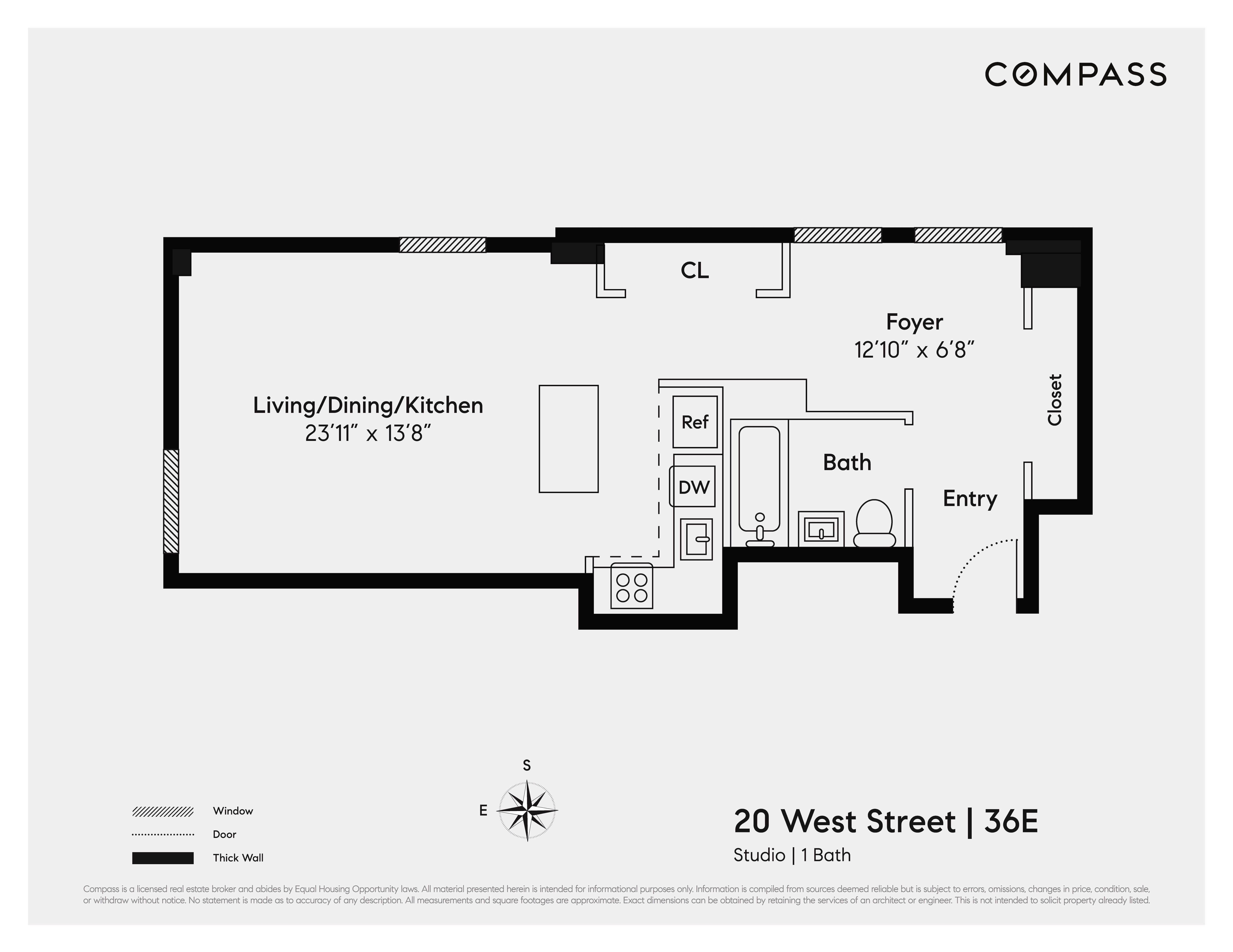 20 West Street, Unit 36E Manhattan, NY 10004 - Photo 17 of 17