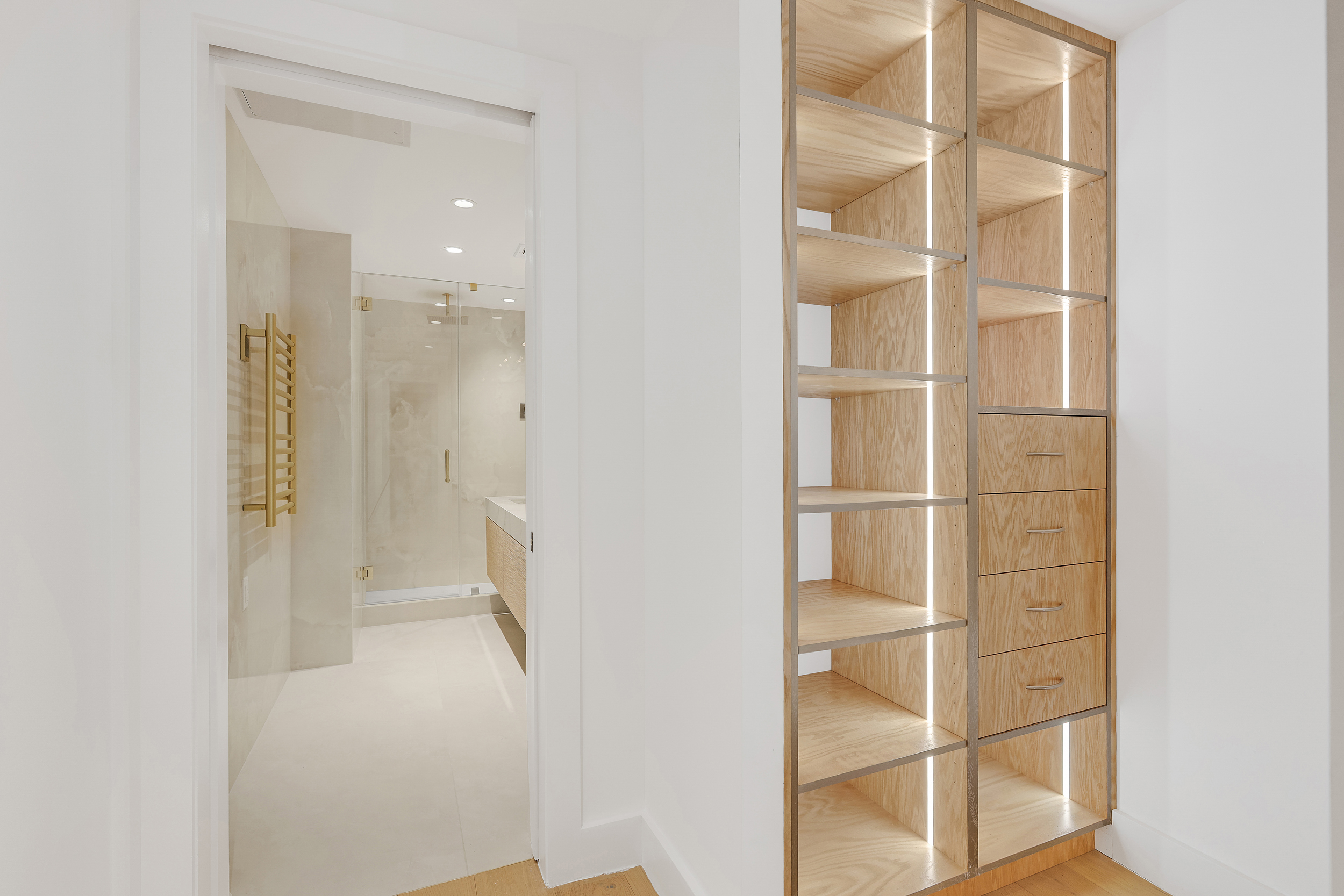 21 West 17th Street, Unit 4 Manhattan, NY 10011 - Photo 9 of 11 a bathroom with a shower