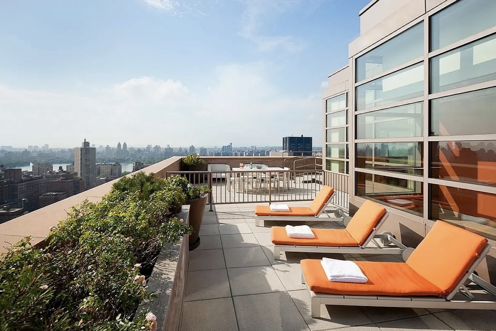 215-217 East 96th Street, Unit 26F Manhattan, NY 10128 - Photo 10 of 19 a view of swimming pool with seating area and furniture
