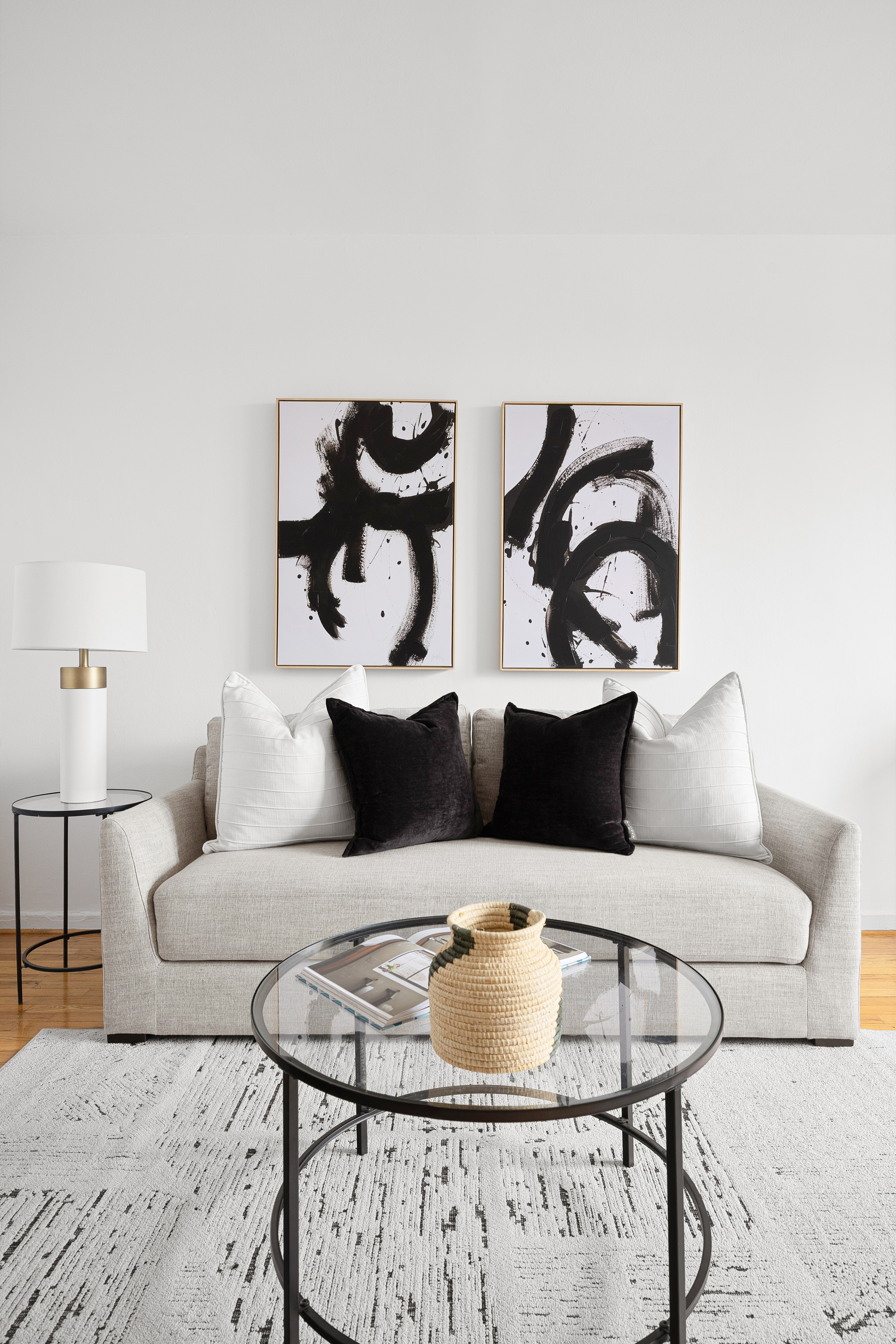 50-21 39th Place, Unit 6D Queens, NY 11104 - Photo 11 of 15 a living room with furniture and wooden floor