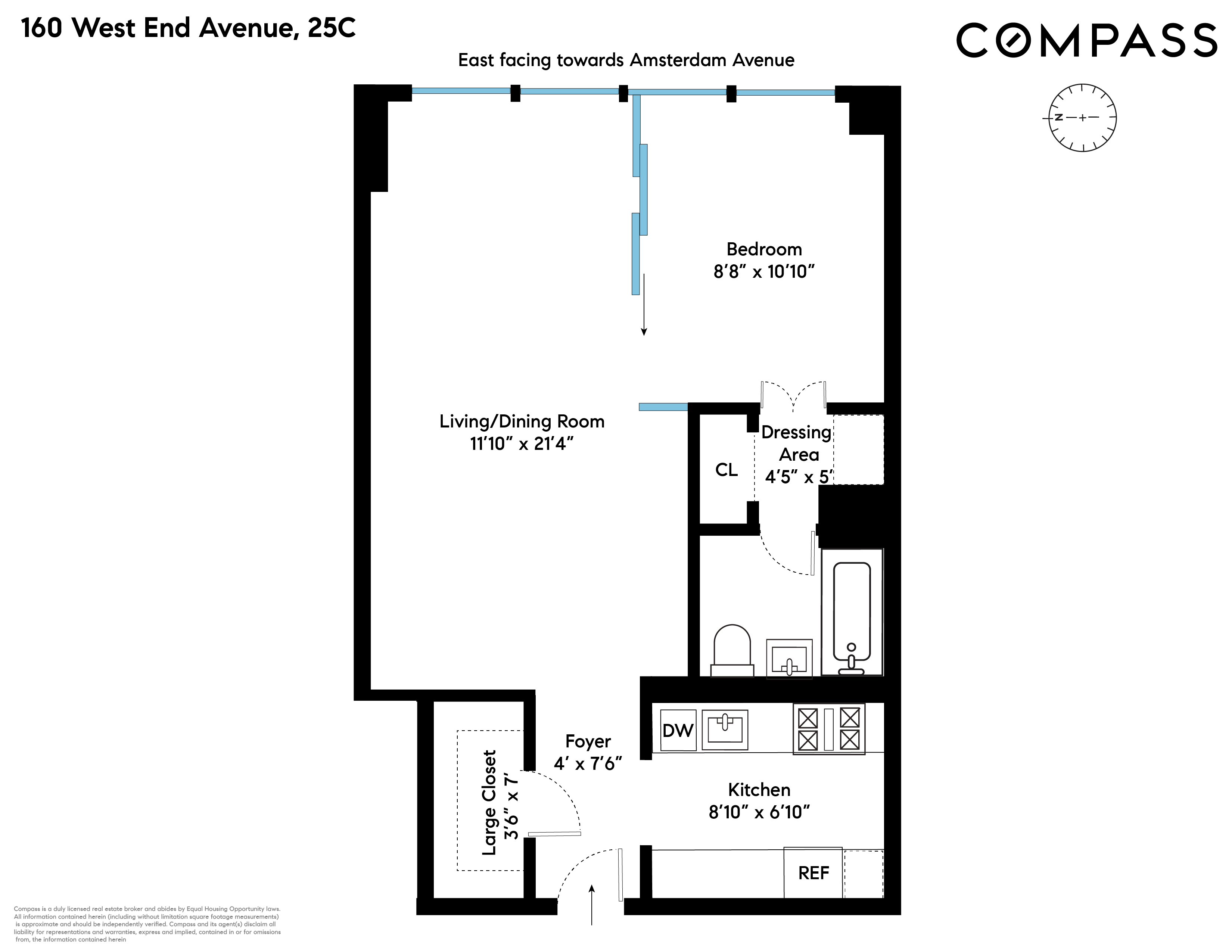 160 West End Avenue, Unit 25C Manhattan, NY 10023 - Photo 6 of 6 unknown