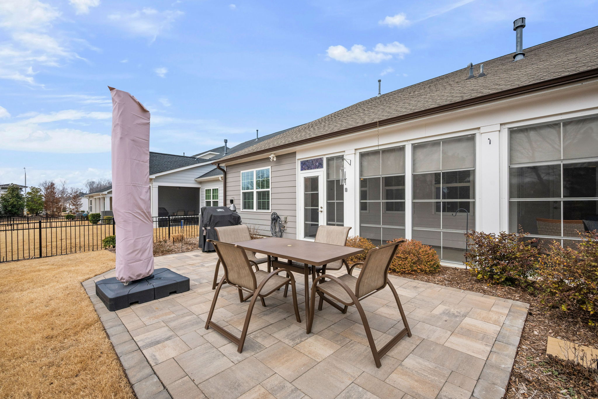118 Mahogany Run Raleigh, NC 27610 - Photo 3 of 43 a outdoor space with a large window and furniture
