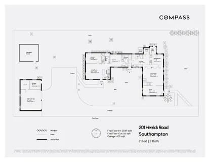 $3,995,000 | 201 Herrick Road, Southampton, NY 11968