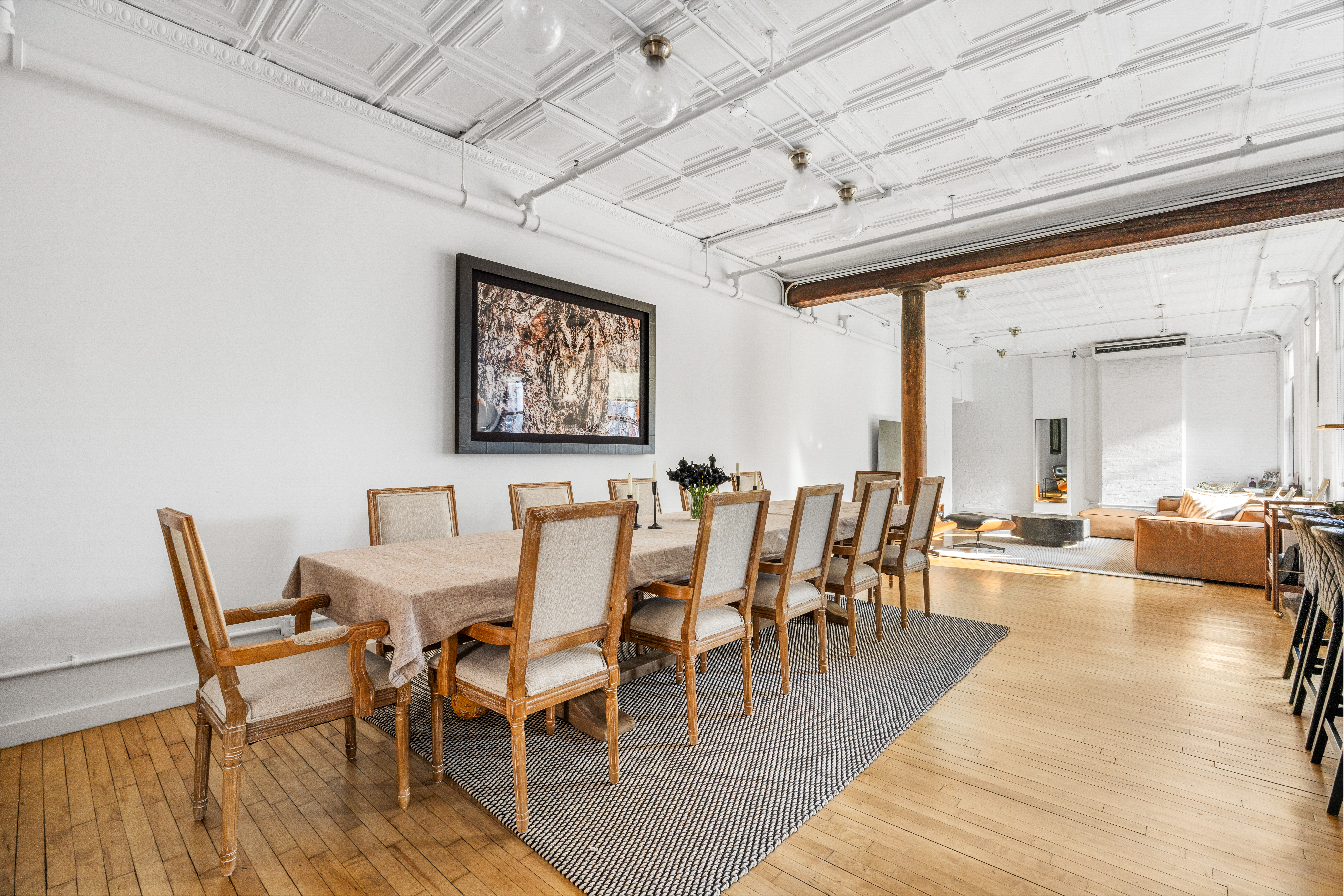 5 White Street, Unit 5B Manhattan, NY 10013 - Photo 9 of 21 a view of a dining room with furniture