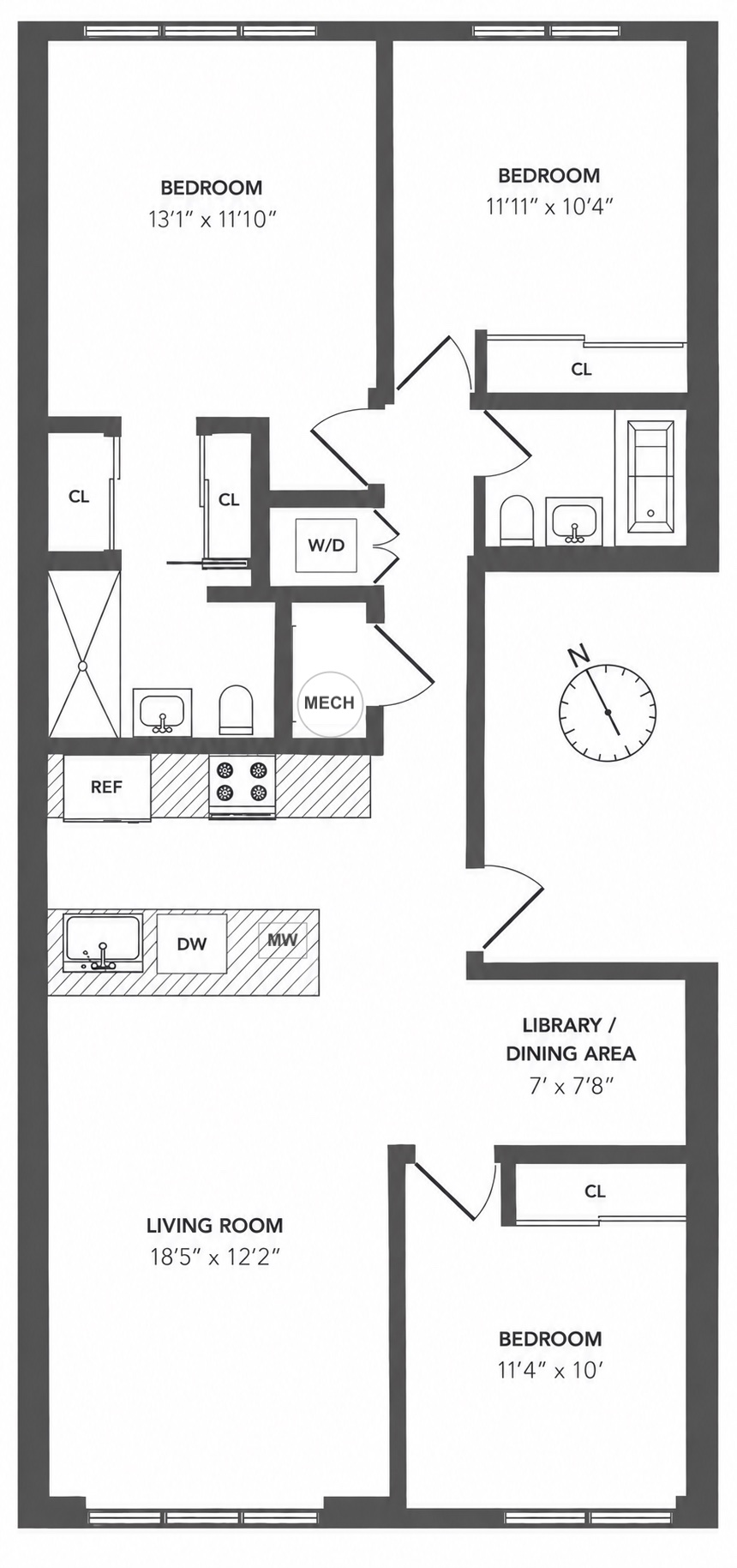 320 Humboldt Street, Unit 2 Brooklyn, NY 11211 - Photo 10 of 10 Gallery Image 10