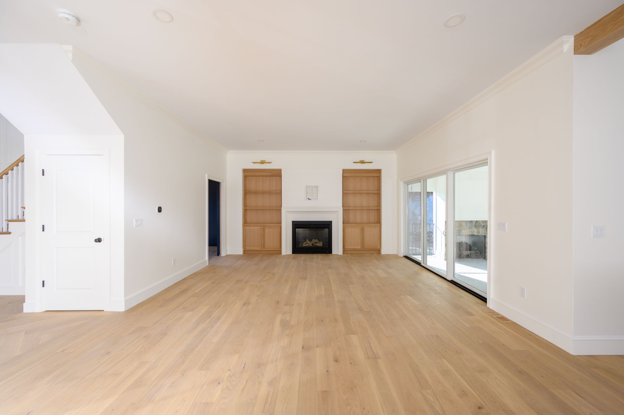 249 Central Avenue Milton, MA 02186 - Photo 18 of 61 a view of empty room with a fireplace