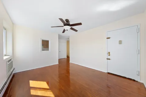 wooden floor in an empty room
